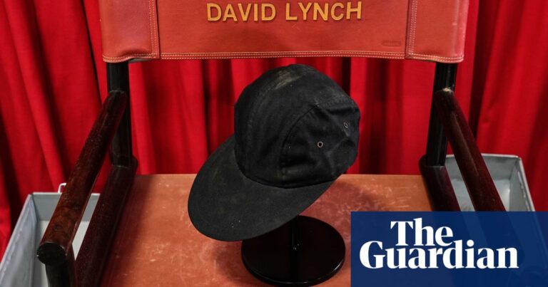 David Lynch’s belongings fetch $4.25m at auction, including scripts for unfinished film | David Lynch
