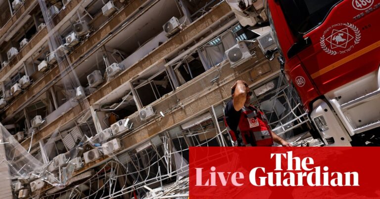 Israel-Iran conflict live: Israeli minister says Khamenei ‘can no longer be allowed to exist’ after hospital strike | Iran
