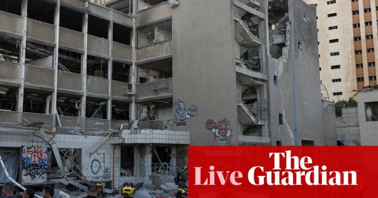 Israel-Iran war live: fresh attacks exchanged as Israel says it has set back Tehran’s nuclear programme by ‘at least two or three years’ | Israel