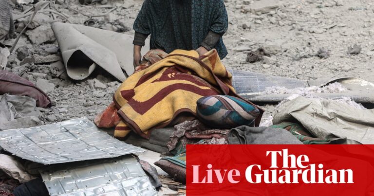 Israel continues deadly Gaza attacks ahead of potential US talks on ceasefire – Middle East crisis live | Israel-Gaza war