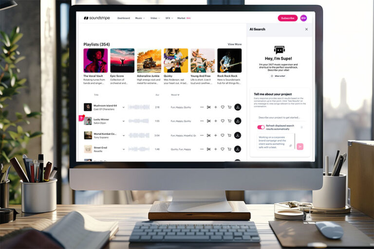 Soundstripe Supe: AI Search Assistant for Music Search