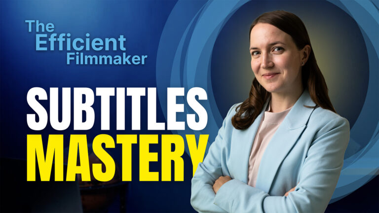 The Efficient Filmmaker MZed Course Series – Part 1: Easy Transcripts and Subtitles