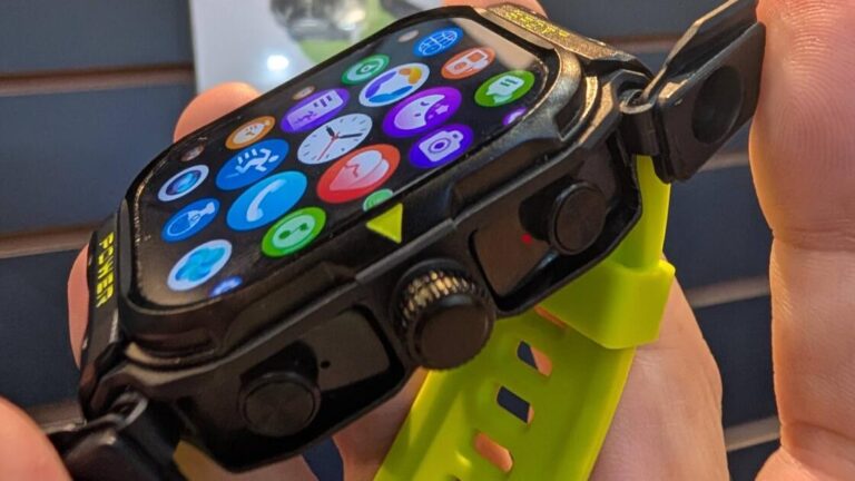 Tired of Losing Your Earbuds? This Smartwatch Lets You Stash Them Inside a Hidden Compartment