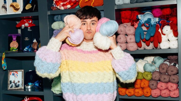 Tom Daley has launched a Woolmark-certified wool knit kit