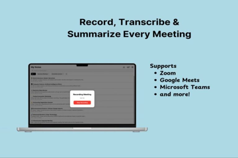 Upgrade Your Workflow With This $40 AI Note-Taker