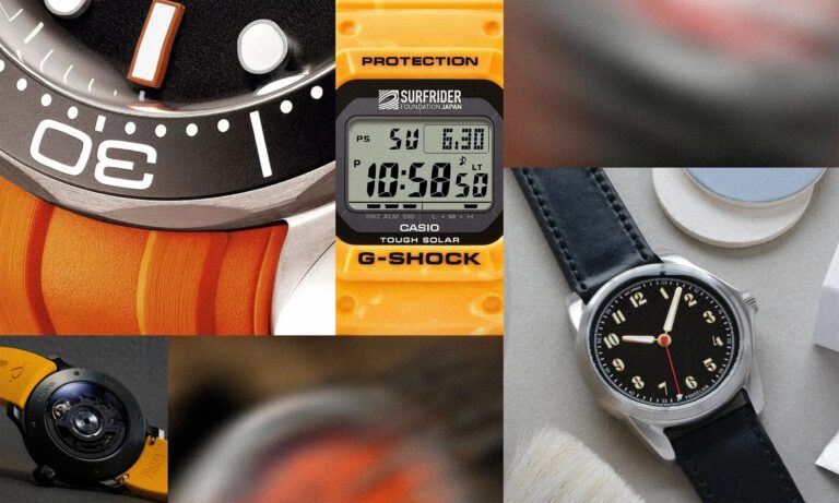 22 New Watches You Missed from Omega, Seiko, Casio and More collage of luxury watches
