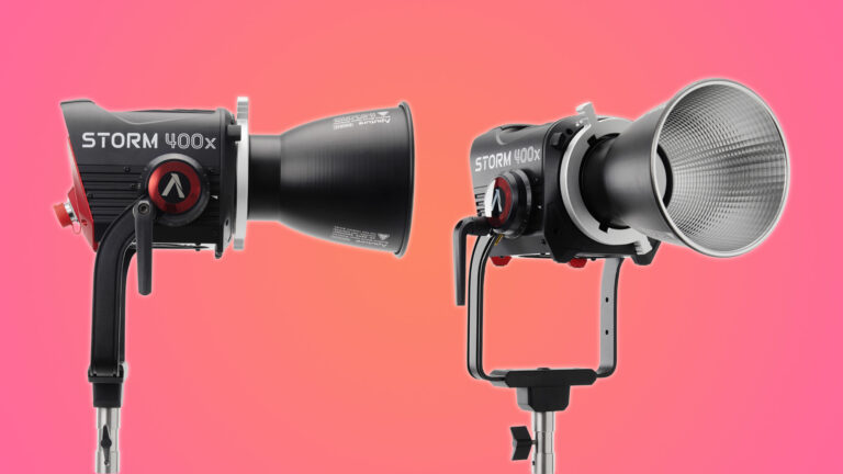Aputure STORM 400x Released - Compact and Powerful COB LED Light with BLAIR Light Engine