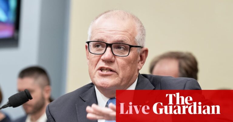Australian politics live: Scott Morrison tells US that Australia’s ability to resist Chinese influence is ‘in jeopardy’ | Australia news