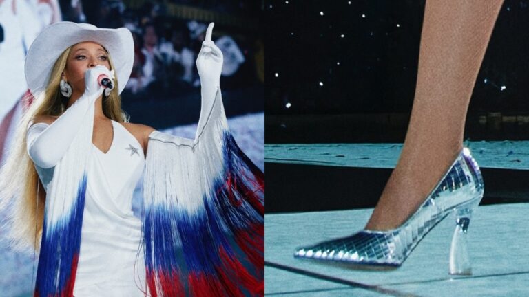 Beyoncé wearing Malone Souliers shoes on the Cowboy Carter Tour.