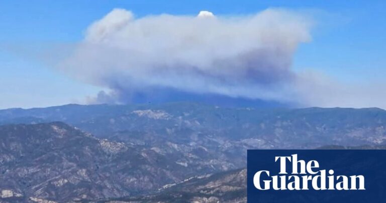 California blaze spreads in hot, windy conditions in year’s largest wildfire | California wildfires