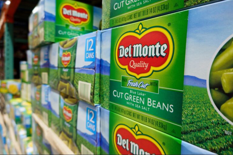 Canned Food Company Del Monte Foods Files for Bankruptcy