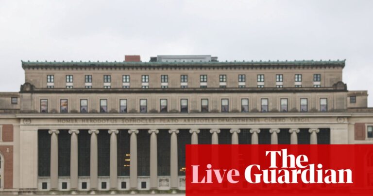 Columbia University agrees to pay more than $220m as settlement to Trump administration – live updates | US politics