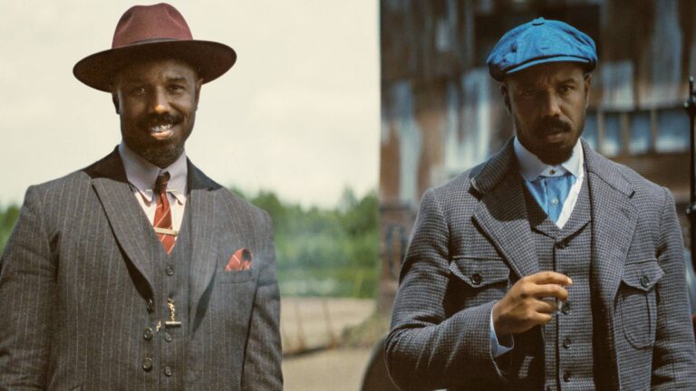 Michael B. Jordan as Stack and Smoke in &quot;Sinners&quot; movie