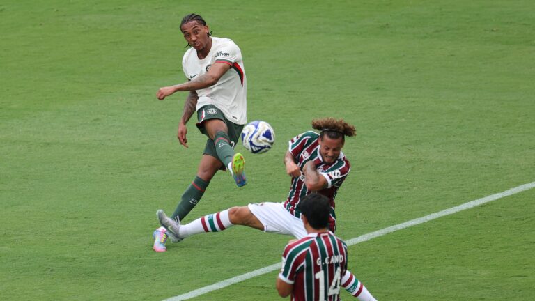 Joao Pedro scores for Chelsea FC against Fluminense in Semi-final of the Club World Cup.