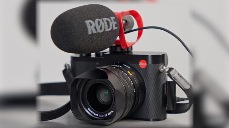 Leica Q3 Now Supports Audio Recording Through USB-C From Compatible RØDE Microphones