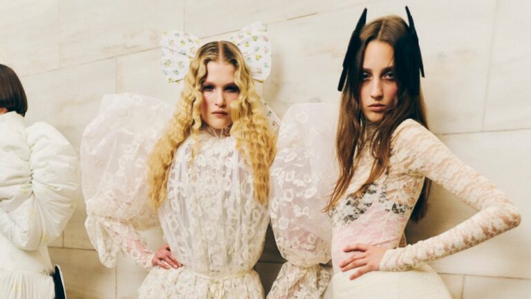 Backstage at Marc Jacobs, fall 2025