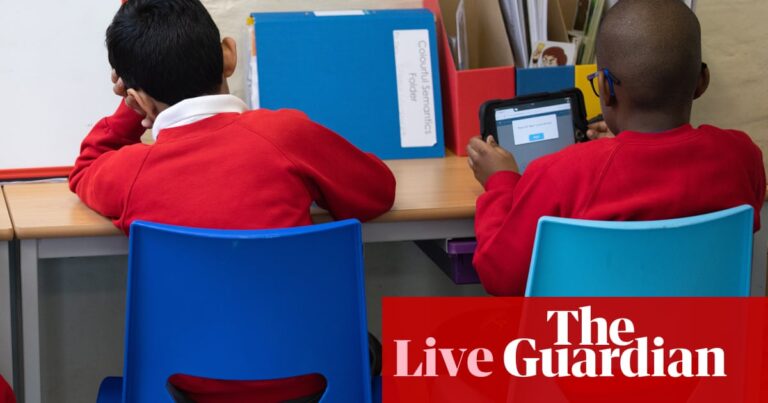 Minister won’t rule out support cuts for children with EHCPs amid Send overhaul – UK politics live | Politics