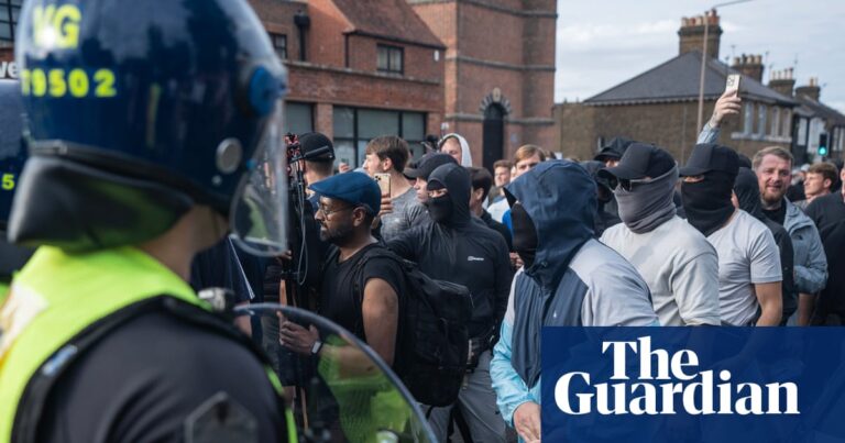 Police warn of ‘inflammatory’ online posts over clashes outside Essex asylum hotel | UK news