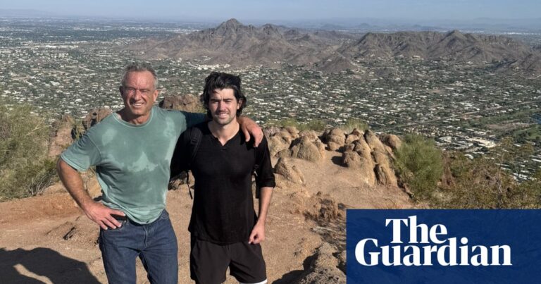RFK Jr strides into new controversy: hiking in sweltering Arizona … in jeans | Robert F Kennedy Jr