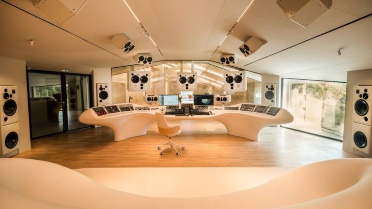 Inside Miraval Studios, which is collaborating with fashion house Rabanne on a remix challenge.