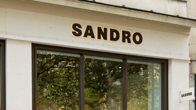 The Sandro store on Avenue des Champs-Élysées in Paris