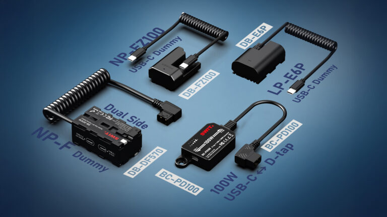 SWIT USB-C Dummy Battery Line Launched - Streamlined Power Delivery