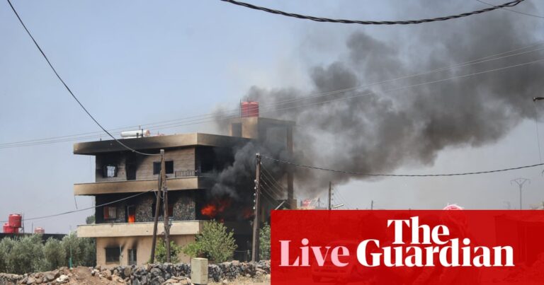 Syrian government says fighting in Sweida halted after ceasefire declaration – Middle East crisis live | Syria Syrian government says fighting in Sweida halted after ceasefire declaration – Middle East crisis live | Syria