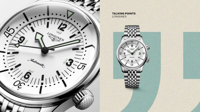 Talking Points Longines Legend Diver watch