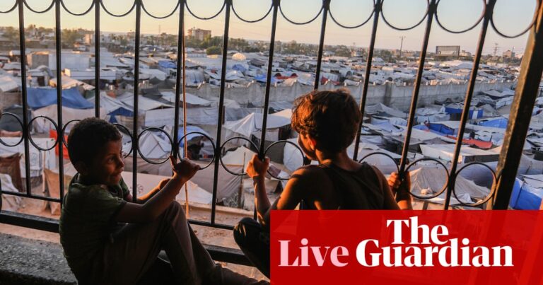 Trump calls for Gaza hostages release ahead of Netanyahu meeting at the White House – Middle East crisis live | Israel