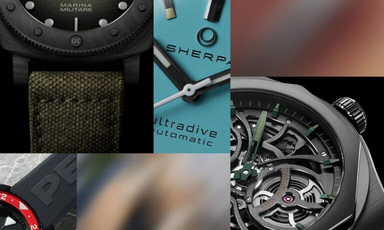 collage of watches