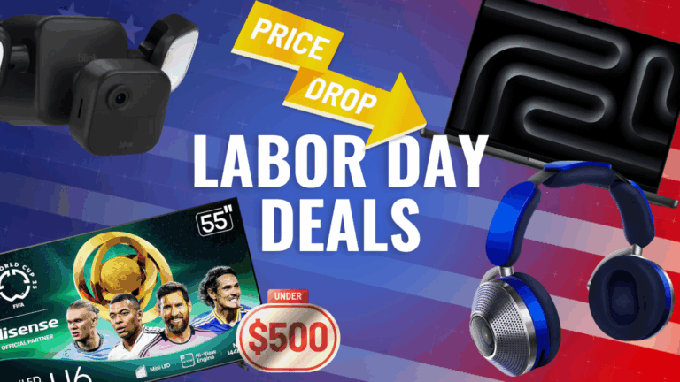 5 Can't-Miss Labor Day Weekend Tech Deals: MacBooks, Monitors, TVs, and More
