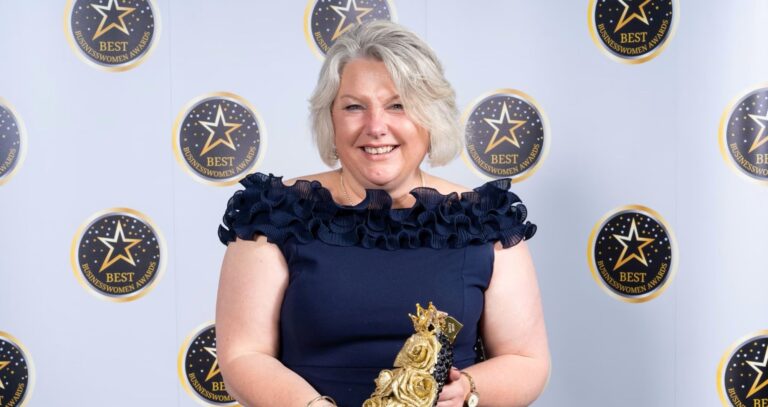 A lifetime of achievement acknowledged for female entrepreneur, Becky Wall!