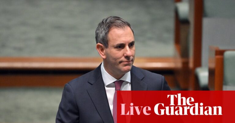 Australia news live: Chalmers ‘optimistic that AI can be a force for good’; rock’n’roll trailblazer Col Joye dies | Australia news