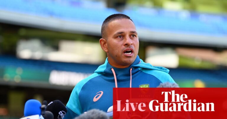 Australia politics live: Usman Khawaja to discuss gambling ads with Albanese; pollies dress up for Midwinter Ball | Australian politics