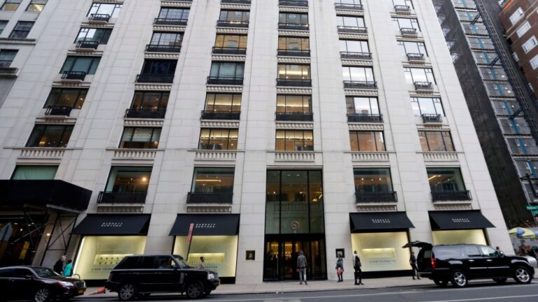 The Barneys flagship on Madison Avenue.