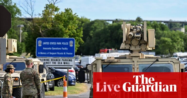 DC national guard will start deploying on streets of Washington DC, says White House – live updates | Republicans