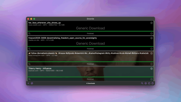 Downie is the Simplest Way to Download YouTube Videos (and More) to Your Mac