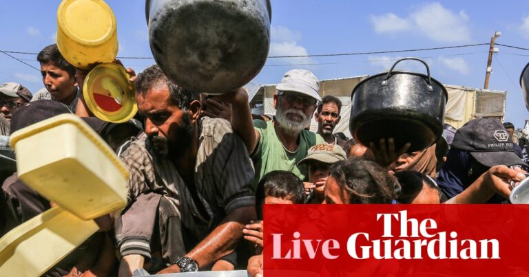 Famine set to be officially declared in Gaza for first time by UN-backed group – Israel-Gaza war latest updates | Israel
