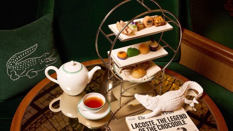 The Plaza x Lacoste Afternoon Tea