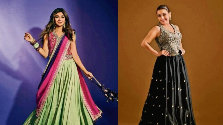 From Shilpa Shetty to Vidya Balan: The rise of the bridal waistcoat lehenga pairing