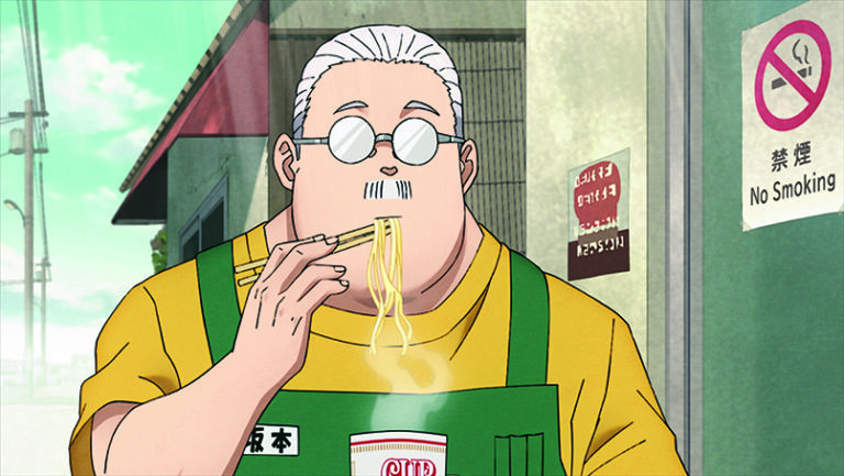 Art from the Netflix anime Sakamoto Days