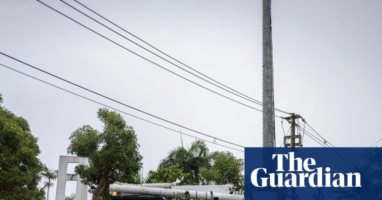 Hurricane Erin knocks out power lines in Puerto Rico before heading north | US news