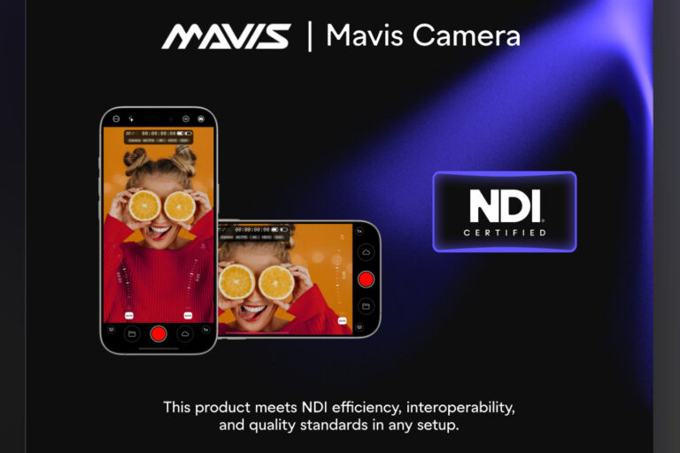 IBC2025: Mavis Camera app supports NDI