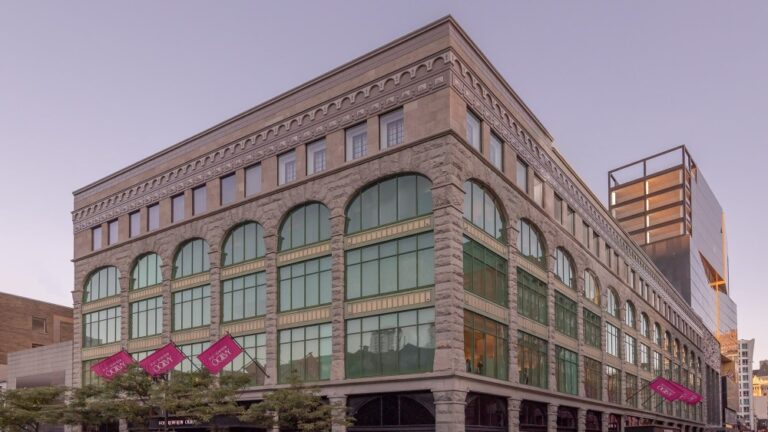 Holt Renfrew Oglivy Building in Montreal, Canada.