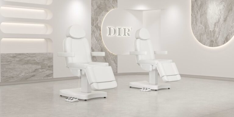 Make a cosmetic treatment bed comfortable for long sessions