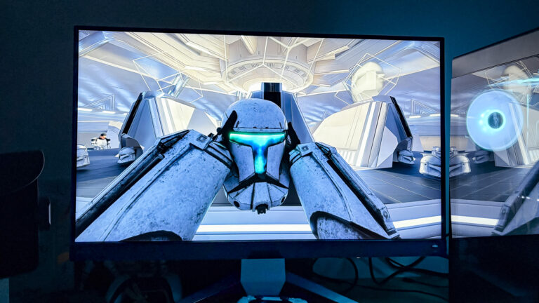 Star Wars: Republic Commando RTX Remix shown on display