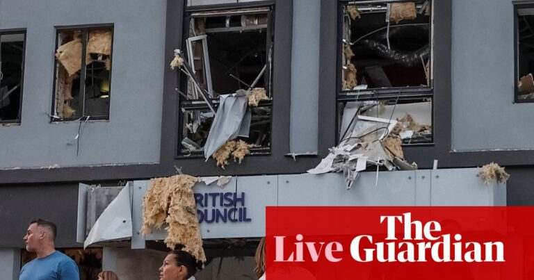 Russia hits British Council and EU delegation offices in overnight airstrikes on Kyiv - Europe live | Europe