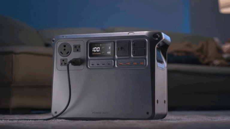 Save $200 on the DJI Power 2000 Portable Power Station at Amazon