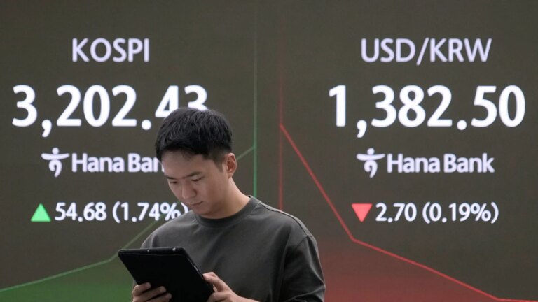Stocks on Wall Street hold steadier following sharp market swings