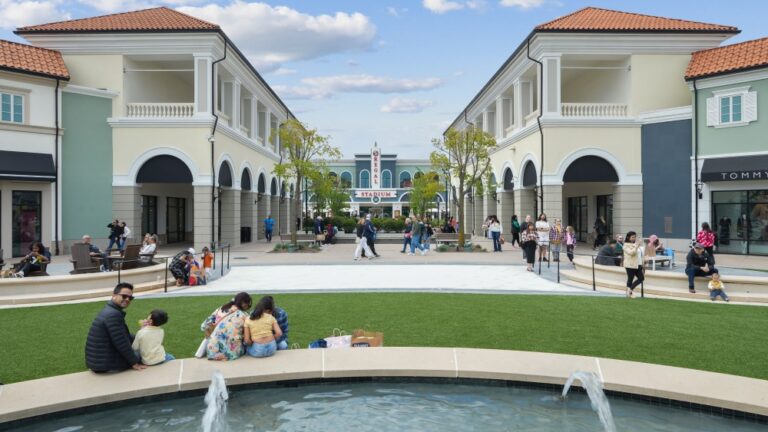 The Tanger outlet center in Deer Park, N.Y.